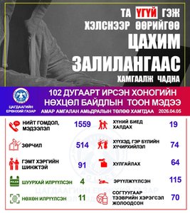 Хоногийн нөхцөл байдлын тоон мэдээ